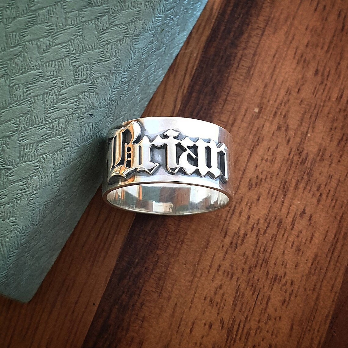 12MM Men' Gothic Rings Persona - Street Fashion Rings 评论和价格