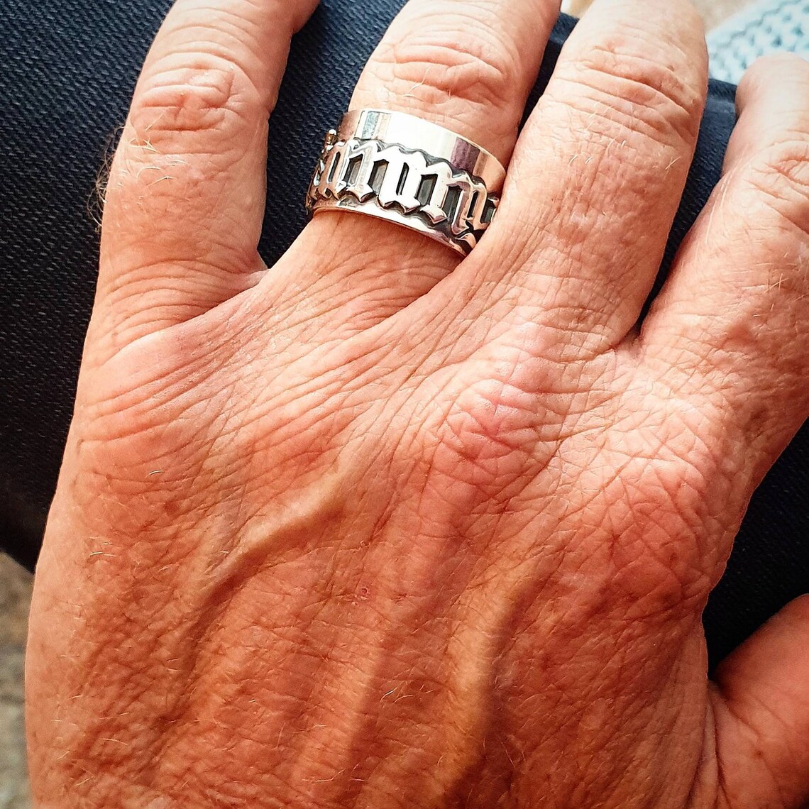 12MM Men' Gothic Rings Persona - Street Fashion Rings 评论和价格