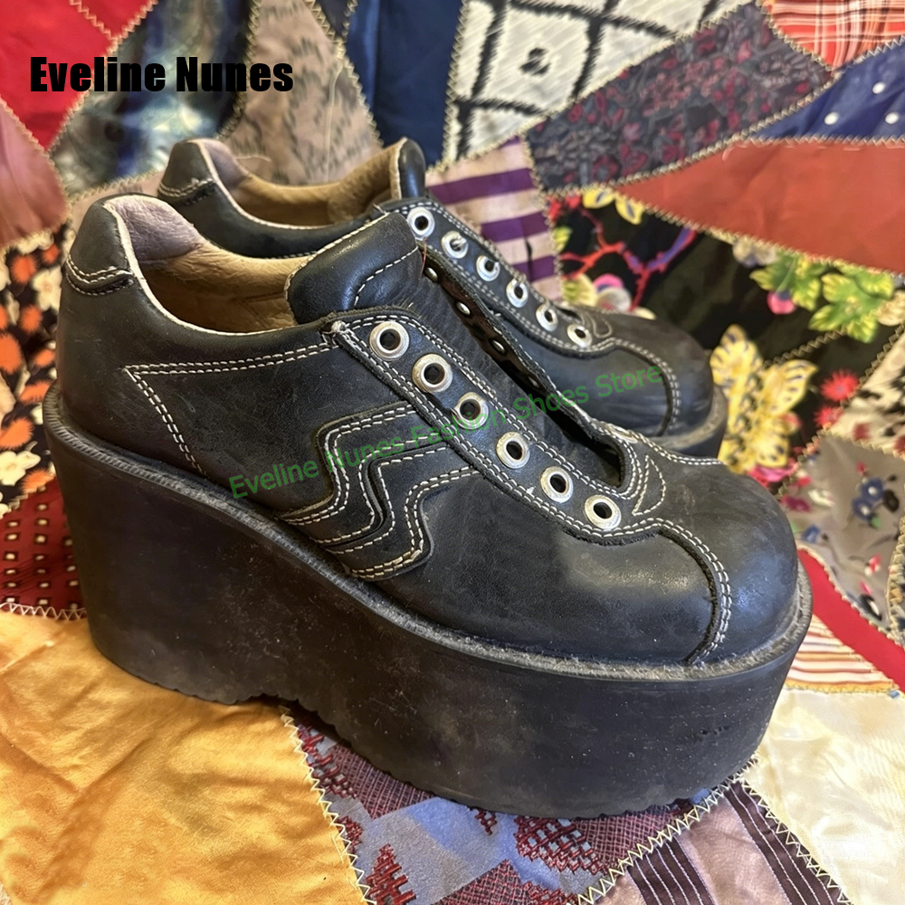 Y2K Platform Wedge Fashion Pum - Street Fashion Y2K 评论和价格
