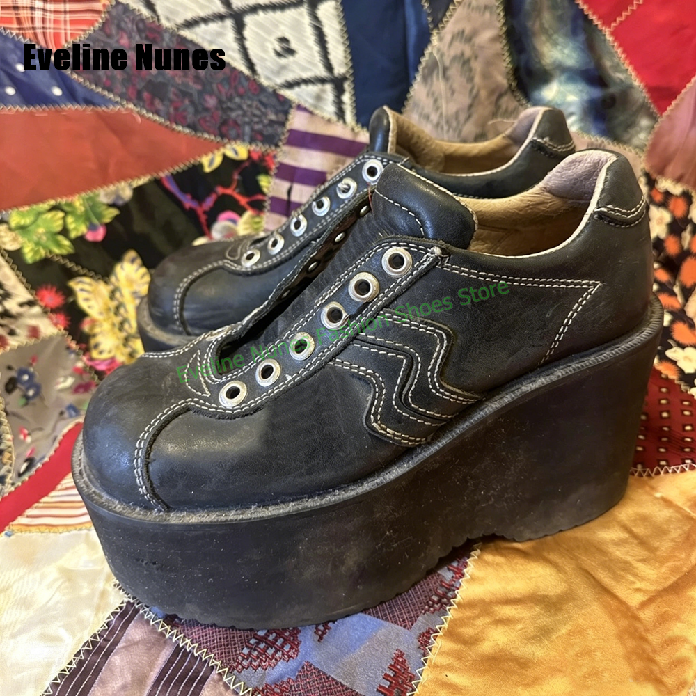 Y2K Platform Wedge Fashion Pum - Street Fashion Y2K 评论和价格
