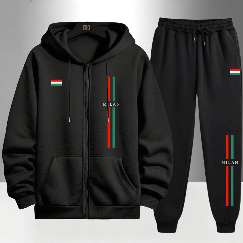 2026 Italy Printed Men's Set Z - Street Fashion Male 评论和价格