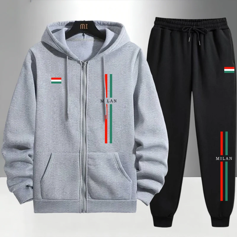 2026 Italy Printed Men's Set Z - Street Fashion Male 评论和价格