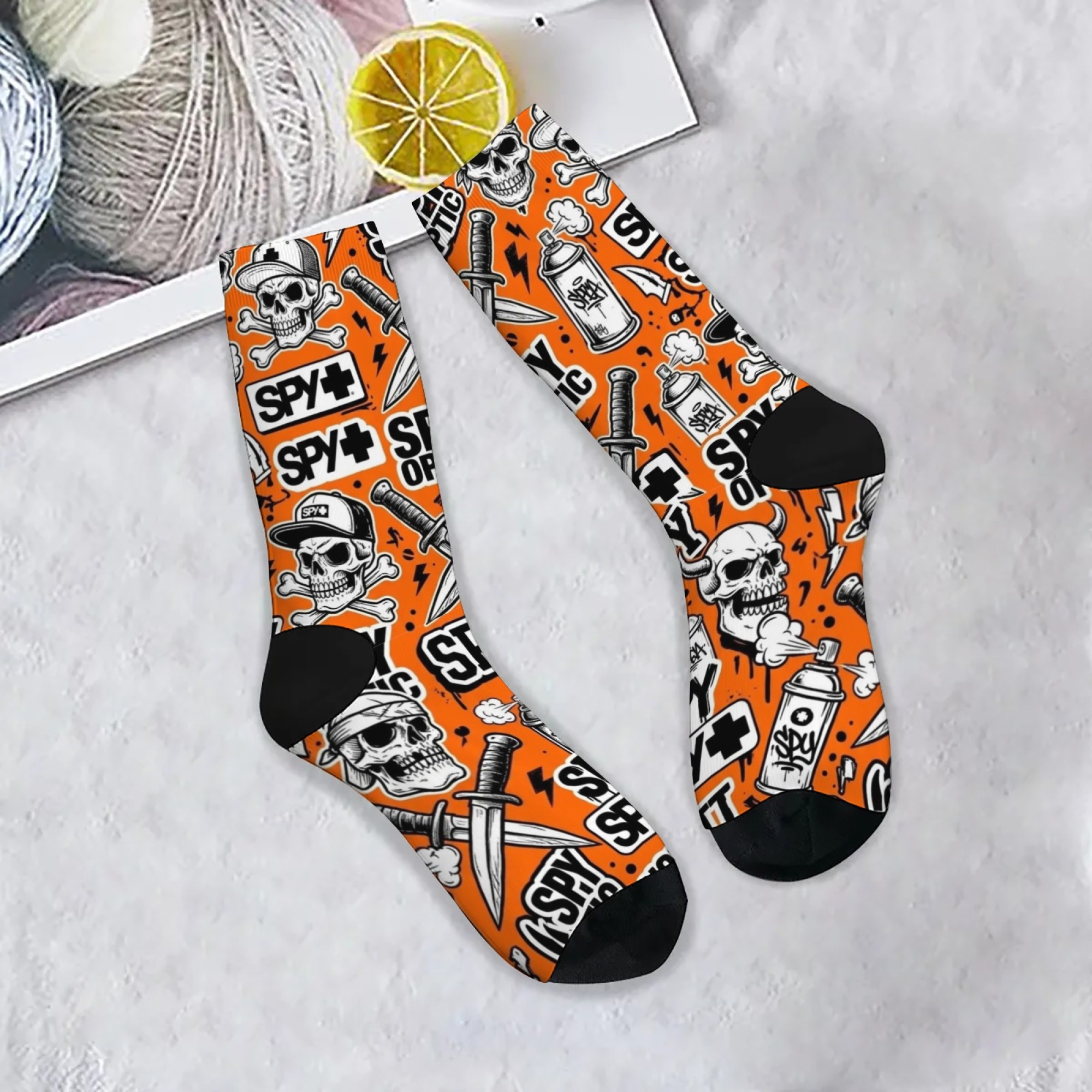 Orange Cartoon Harajuku Style  - Street Fashion Style Youtube 评论和价格