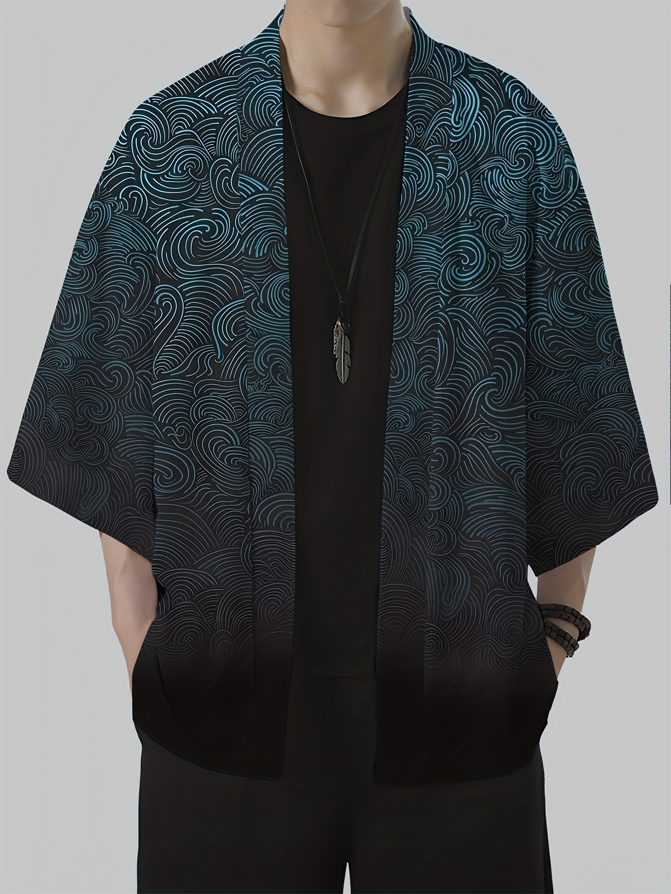 2026 Summer New Men's Kimono 3 - Street Fashion Styles 评论和价格