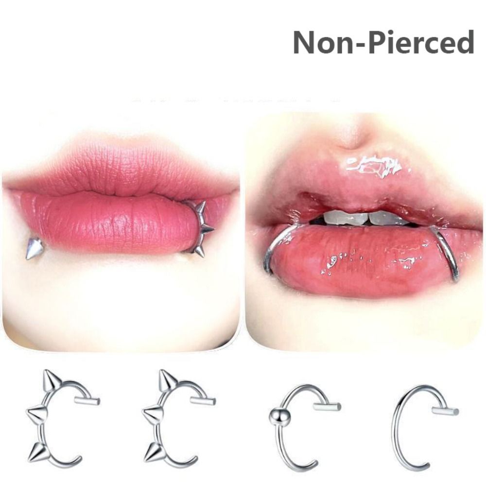 1PC Cool Stainless Steel Fake  - Street Fashion Rings 评论和价格