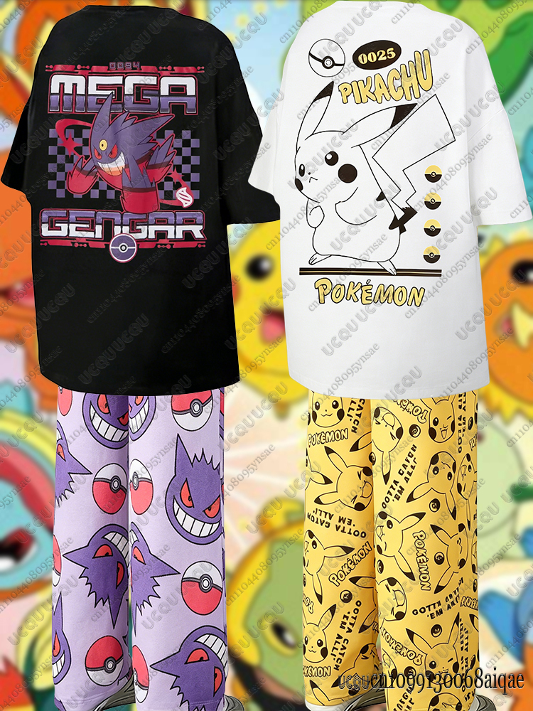 2026 Anime Pikachu&Gengar Summ - Street Fashion Women 评论和价格