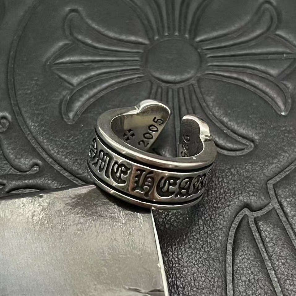 S925 sterling silver open scro - Street Fashion Rings 评论和价格