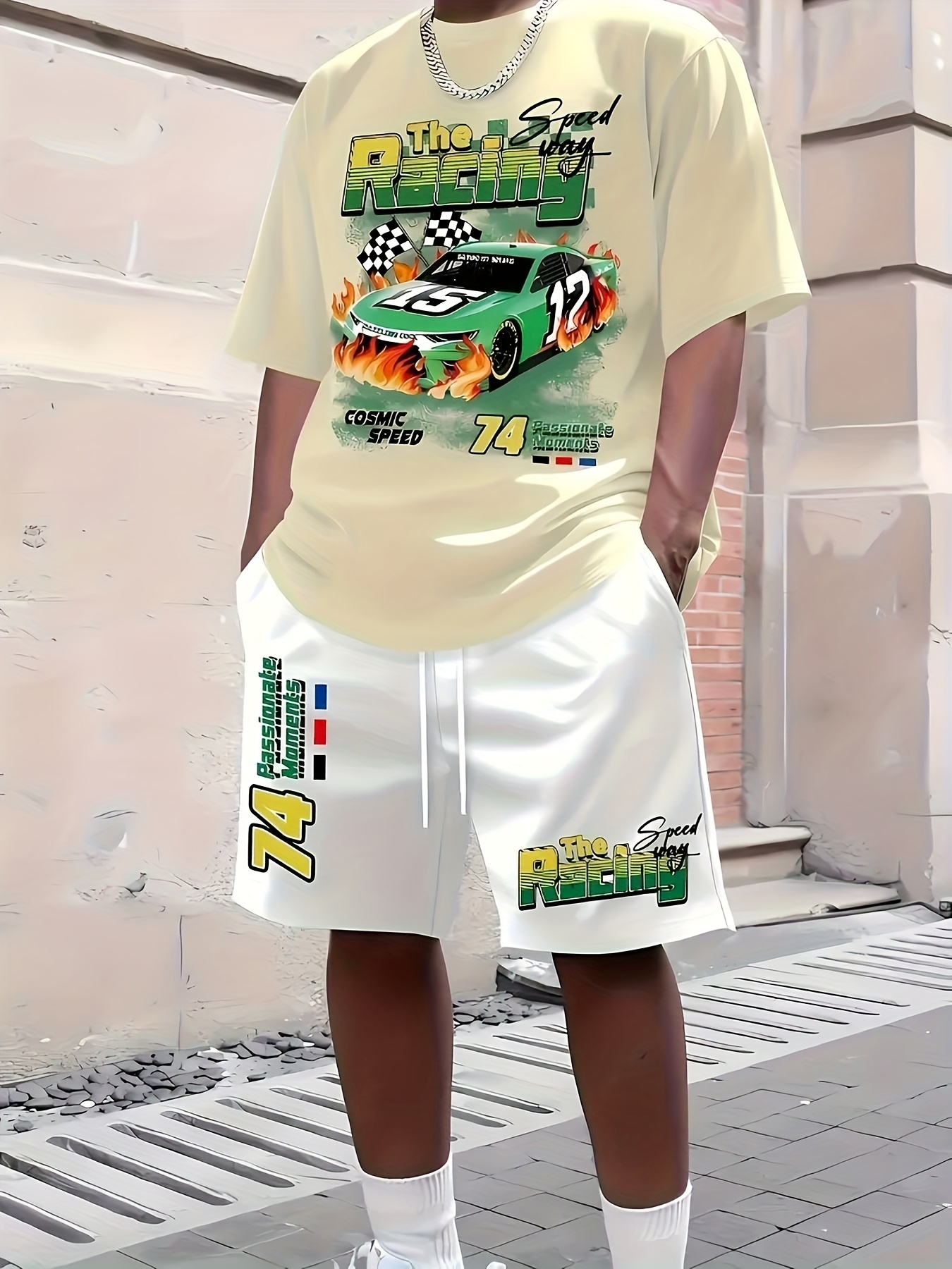 2026 Summer New Men's Short-Sl - Street Fashion Styles 评论和价格